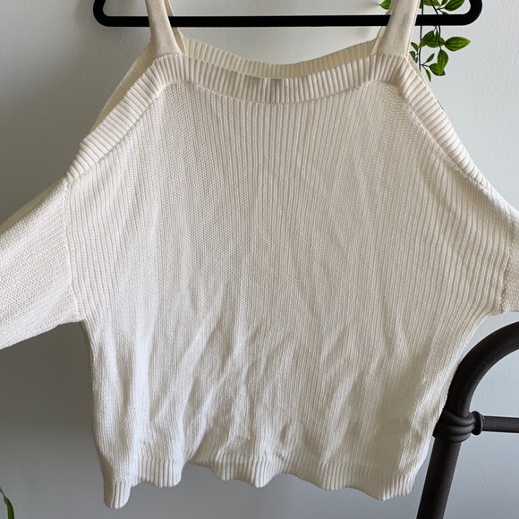 Express White Sweater - Picture 3 of 6